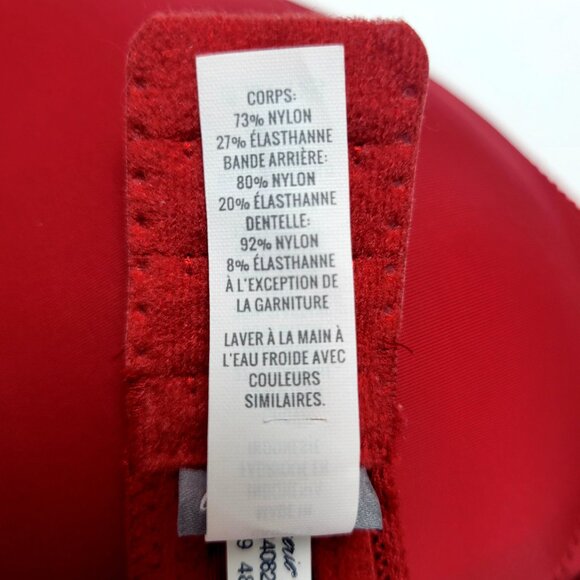 Aerie Real Happy Wireless Lightly Lined Bra Red 34B – New with Tags - Picture 11 of 11